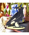 Bridget Farmer | Standing Bird Ornament | Pied Currawong
